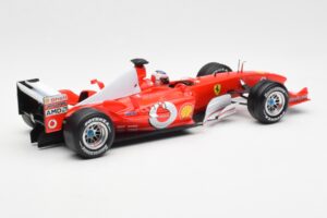 Ferrari F2003-GA #2 R. Barrichello F1 2003 Hot Wheels 1:18 B1024 Metal - imagen 2 de 6