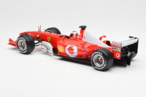 Ferrari F2003-GA #2 R. Barrichello F1 2003 Hot Wheels 1:18 B1024 Metal - imagen 5 de 6