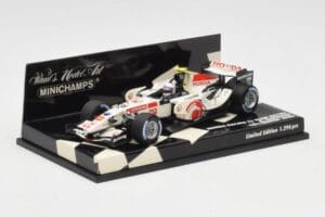 Honda RA106 A. Davidson Test Driver F1 2006 Minichamps 1:43 400060036 Metal - imagen 2 de 5