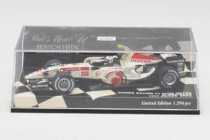 Honda RA106 A. Davidson Test Driver F1 2006 Minichamps 1:43 400060036 Metal - imagen 5 de 5
