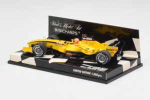 Jordan EJ13 B. Wirdheim F1 Test 2003 Minichamps 1:43 400030136 Metal - imagen 2 de 5