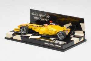 Jordan EJ15 S. Yamamoto F1 Silverstone Test 2005 Minichamps 1:43 400050239 Metal - imagen 2 de 6