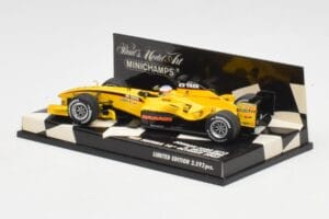 Jordan Ford EJ13 S. Motoyama Suzuka Test 2003 Minichamps 1:43 400030036 Metal - imagen 3 de 5