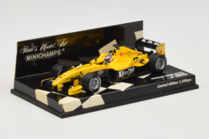 Jordan EJ14 Ford #19 T. Glock Jordan Ford F1 Team 2004 Minichamps 1:43 400040039 Metal - imagen 2 de 5