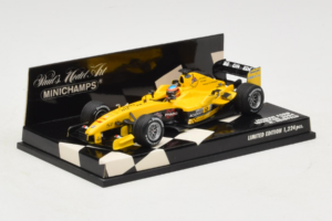 Jordan EJ14 Ford #18 N. Heidfeld Jordan Ford F1 Team Showcar 2004 Minichamps 1:43 400040088 Metal - imagen 2 de 5