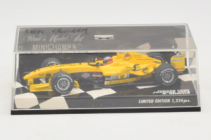 Jordan EJ14 Ford #18 N. Heidfeld Jordan Ford F1 Team Showcar 2004 Minichamps 1:43 400040088 Metal - imagen 4 de 5