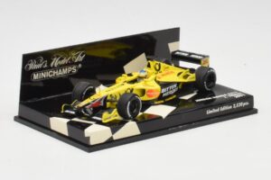 Jordan Honda EJ11 #11 J. Trulli F1 2001 Minichamps 1:43 400010012 Metal - imagen 2 de 5