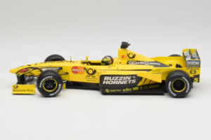 Jordan EJ10 H-H. Frentzen F1 Launch Edition 2000 Hot Wheels 1:18 29160 Metal - imagen 3 de 6