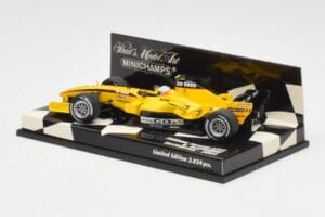 Jordan EJ15 Toyota R. Doornbos Test Driver F1 2005 Minichamps 1:43 400050039 Metal - imagen 3 de 5