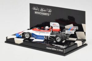March Ford 751 #28 M. Donohue Race Car 1975 Minichamps 1:43 430750028 Metal - imagen 3 de 5