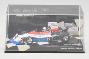 March Ford 751 #28 M. Donohue Race Car 1975 Minichamps 1:43 430750028 Metal - imagen 5 de 5