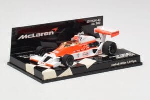 McLaren Ford M26 B. Giacomelli British GP 1978 Minichamps 1:43 530784333 Metal - imagen 2 de 5