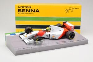 McLaren Ford MP4/8 #8 A. Senna Winner Australian GP 1993 Minichamps 1:18 543933838 Metal - imagen 7 de 7