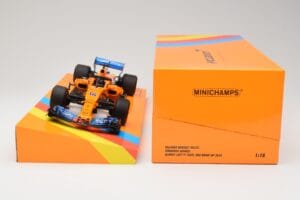 McLaren MCL33 Renault #14 F. Alonso Abu Dhabi GP 2018 Minichamps 1:18 533183914 Resina - imagen 6 de 7