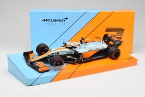 McLaren MCL35M #3 D. Ricciardo Monaco GP 2021 Minichamps 1:18 533212403 Metal - imagen 6 de 6
