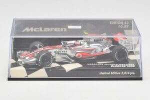 McLaren Mercedes MP4-23 #23 H. Kovalainen Showcar 2008 Minichamps 1:43 530084393 Metal - imagen 5 de 5