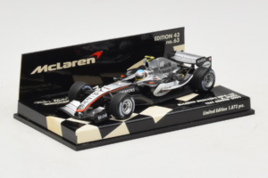 McLaren MP4-20 Mercedes A. Wurz F1 2005 Minichamps 1:43 530054355 Metal - imagen 2 de 5