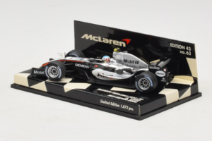 McLaren MP4-20 Mercedes A. Wurz F1 2005 Minichamps 1:43 530054355 Metal - imagen 3 de 5