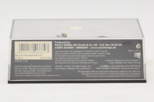 McLaren MP4-20 Mercedes A. Wurz F1 2005 Minichamps 1:43 530054355 Metal - imagen 5 de 5