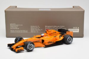 McLaren Mercedes MP4-20 G. Paffett F1 Test Car 2006 Minichamps 1:18 B66962342 Metal - imagen 6 de 6