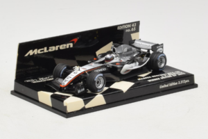 McLaren MP4-20 Mercedes #10 J.P. Montoya British GP Winner F1 2005 Minichamps 1:43 530054320 Metal - imagen 2 de 5