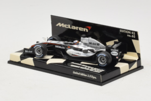 McLaren MP4-20 Mercedes #10 J.P. Montoya British GP Winner F1 2005 Minichamps 1:43 530054320 Metal - imagen 3 de 5