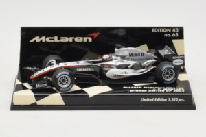 McLaren MP4-20 Mercedes #10 J.P. Montoya British GP Winner F1 2005 Minichamps 1:43 530054320 Metal