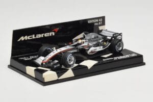 McLaren Mercedes MP4-20 #10 J-P. Montoya Race Car 2005 Minichamps 1:43 530054310 Metal - imagen 2 de 5