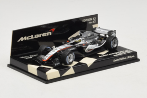 McLaren MP4-20 Mercedes P. de la Rosa F1 2005 Minichamps 1:43 530054315 Metal - imagen 2 de 5