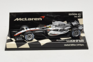 McLaren MP4-20 Mercedes P. de la Rosa F1 2005 Minichamps 1:43 530054315 Metal
