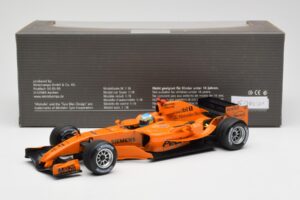McLaren Mercedes MP4-20 P. de la Rosa F1 Test Car 2006 Minichamps 1:18 PEDRO001 Metal - imagen 6 de 6