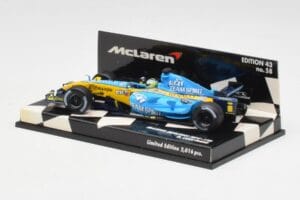 McLaren MP4-19B #5 D. Coulthard F1 2004 Minichamps 1:43 530044315 Metal - imagen 2 de 5