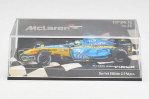 McLaren MP4-19B #5 D. Coulthard F1 2004 Minichamps 1:43 530044315 Metal - imagen 5 de 5