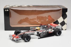 McLaren MP4-21 L. Hamilton Silverstone Test 2006 Minichamps 1:18 530061884 Metal - imagen 6 de 6