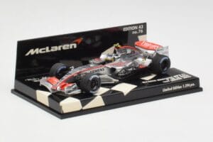 McLaren MP4-21 P. de la Rosa Test 2006 Minichamps 1:43 530064343 Metal - imagen 3 de 5
