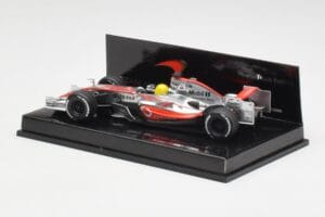 McLaren MP4-22 L. Hamilton F1 Showcar 2007 Minichamps 1:43 530074372 Metal - imagen 2 de 5