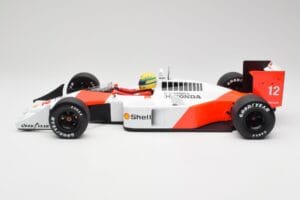 McLaren Honda MP4/4 Marlboro #12 A. Senna F1 World Champion 1988 Minichamps 1:12 540881212 Metal - imagen 3 de 6