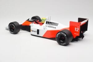 McLaren Honda MP4/4 Marlboro #12 A. Senna F1 World Champion 1988 Minichamps 1:12 540881212 Metal - imagen 5 de 6