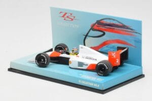 McLaren MP4/5 T. Sato Demonstration Run 2002 Minichamps 1:43 518020102 Metal - imagen 3 de 5