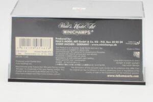 McLaren MP4/5 T. Sato Demonstration Run 2002 Minichamps 1:43 518020102 Metal - imagen 4 de 5