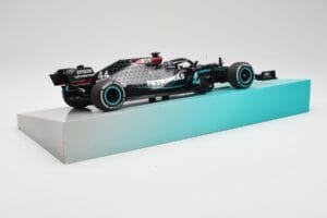 Mercedes AMG Petronas W11 #44 L. Hamilton Winner British GP 2020 Minichamps 1:18 113200444 Metal - imagen 3 de 7