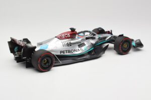 Mercedes AMG W13 E Performance Petronas #63 G. Russell Brazilian GP 1st Win 2022 Minichamps 1:18 110222163 Resina - imagen 2 de 7