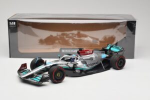 Mercedes AMG W13 E Performance Petronas #63 G. Russell Brazilian GP 1st Win 2022 Minichamps 1:18 110222163 Resina - imagen 7 de 7