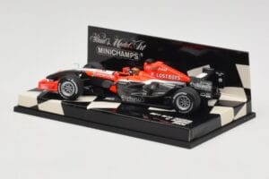 MF1 Toyota M16 #20 C. Albers F1 2006 Minichamps 1:43 400060019 Metal - imagen 3 de 5