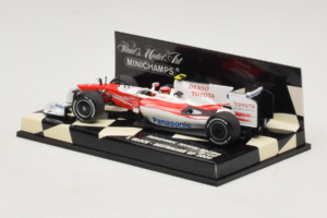 Toyota TF109 #10 T. Glock Panasonic Toyota Racing Australian GP 2009 Minichamps 1:43 400090010 Metal - imagen 3 de 5