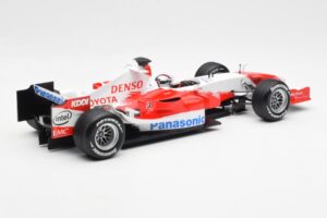 Toyota TF106 Panasonic Toyota Racing J. Trulli F1 Presentation 2006 Minichamps 1:18 AM59554H Metal - imagen 2 de 6