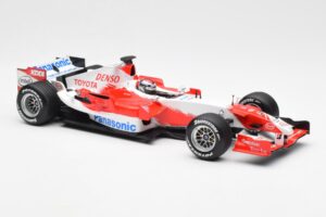 Toyota TF106 Panasonic Toyota Racing J. Trulli F1 Presentation 2006 Minichamps 1:18 AM59554H Metal - imagen 4 de 6
