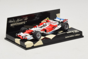 Toyota J. Trulli Panasonic Toyota Racing Showcar F1 2007 Minichamps 1:43 400070082 Metal - imagen 2 de 5