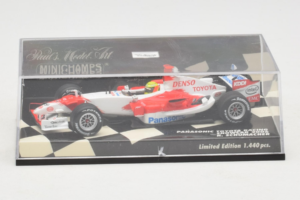 Toyota TF106 Panasonic #11 R. Schumacher Panasonic Toyota Racing Showcar 2006 Minichamps 1:43 400060077 Metal - imagen 4 de 5