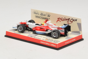 Panasonic Toyota Racing TF107 R. Schumacher F1 Showcar 2007 Minichamps 1:43 403070081 Metal - imagen 3 de 5